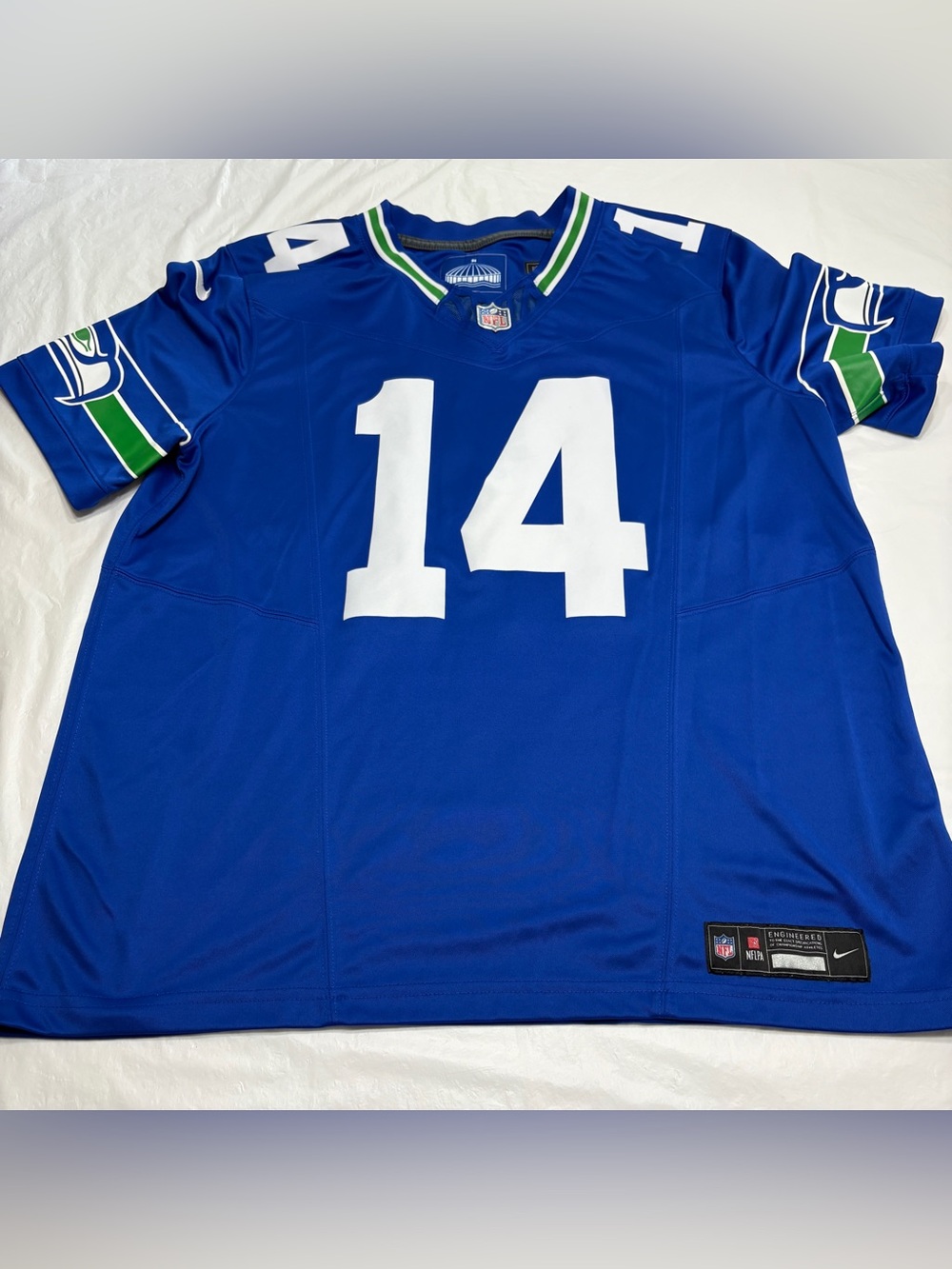 Nike Seattle Seahawks DK Metcalf Vapor F.U.S.E Football Jersey Mens XL